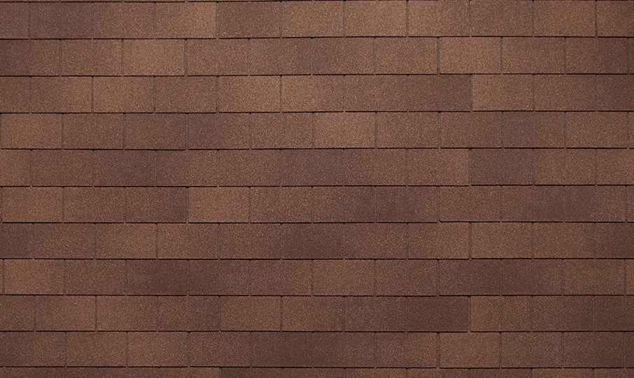 Гибкая черепица TEGOLA Norldland КЛАССИК Коричневый с отливом