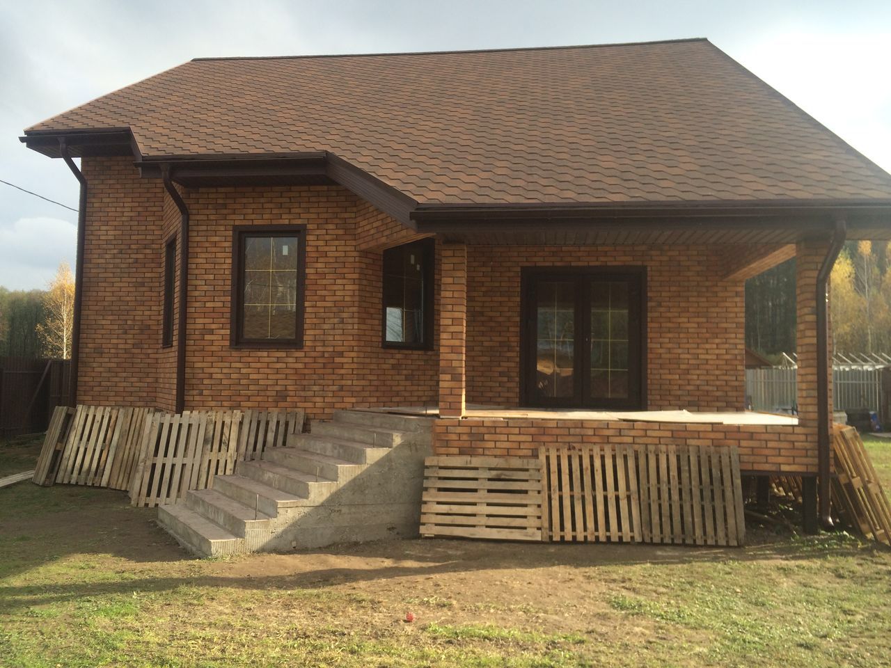 Burgund Rustik, Толщина 40 мм, Фасадные Термопанели Rufford