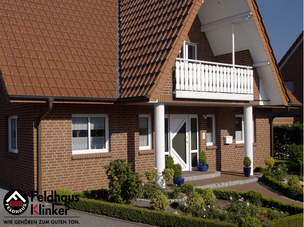 Клинкерная фасадная плитка Feldhaus Klinker R400 Carmesi liso гладкая NF9, 240*9*71 мм