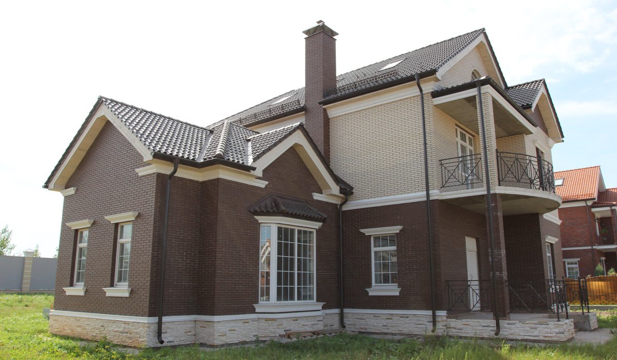 Фасадные Термопанели Европа с Клинкерной Плиткой Abc Klinker Objekta Braun Glatt